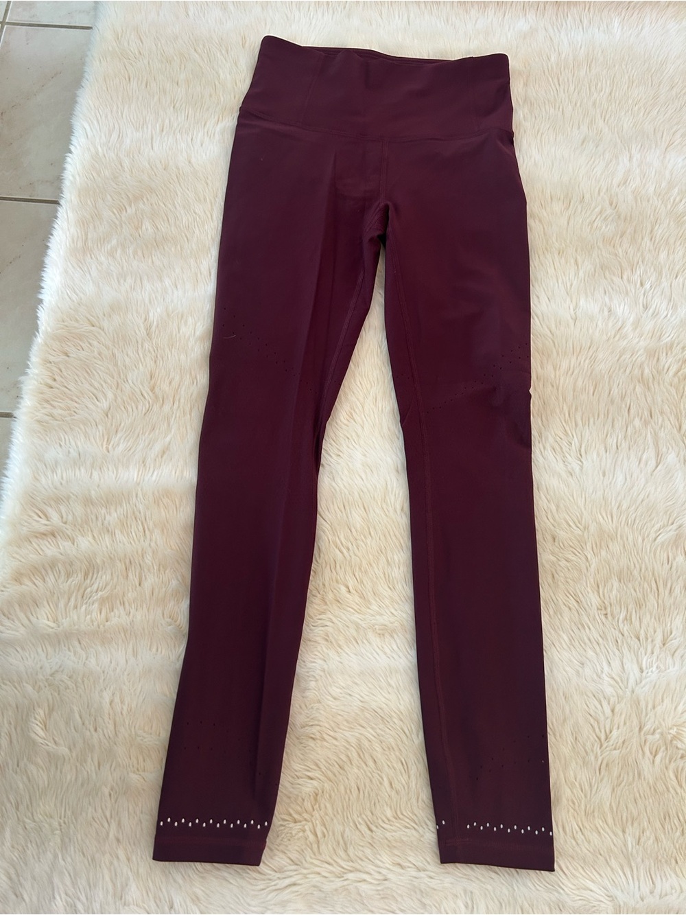 lululemon athletica Deep Wine High-Rise Leggings